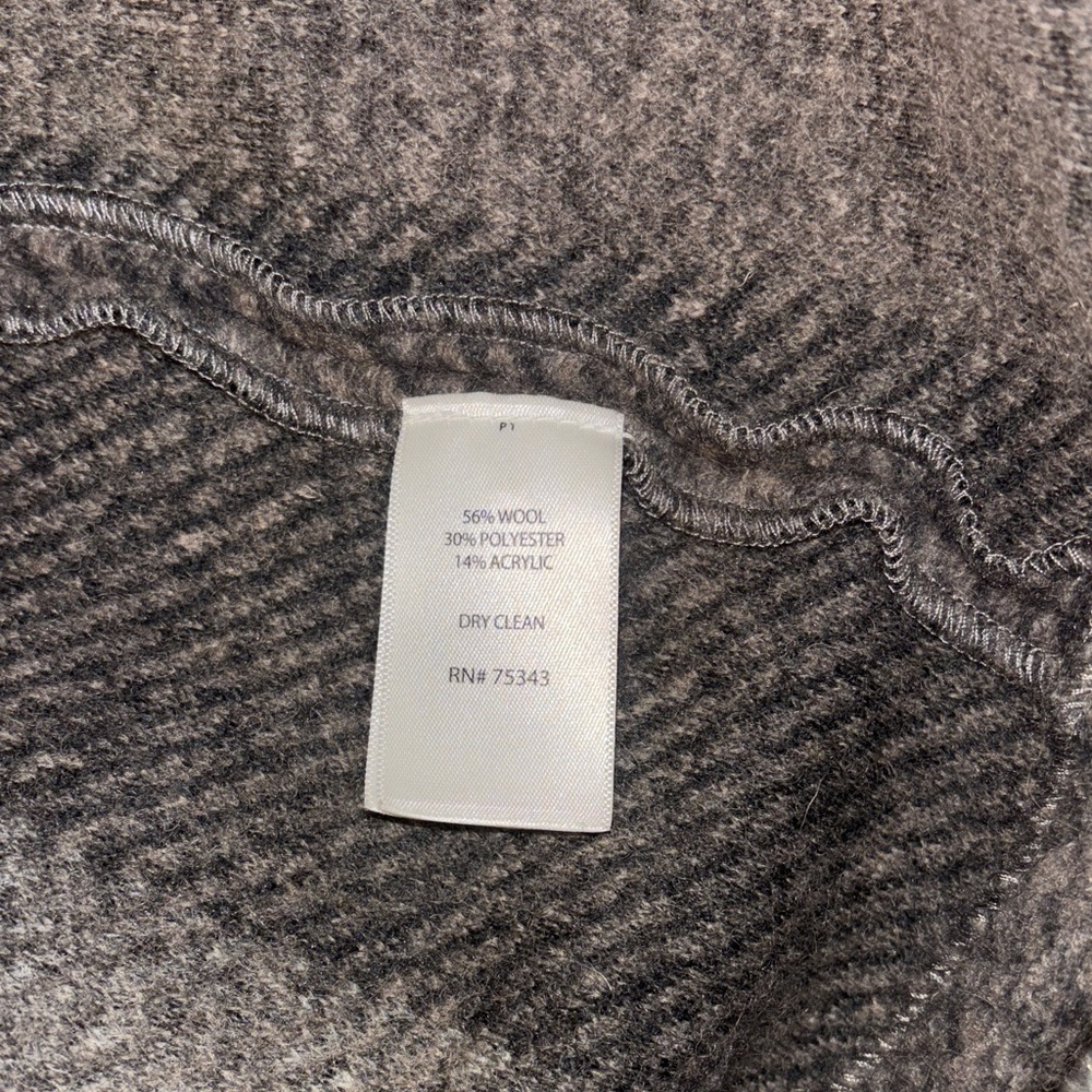 MERCER & MADISON Chic Plaid Wool Blend Jacket in Women’s size small - Picture 10 of 11